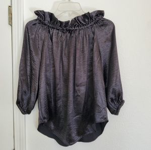NWT - Michael Kors Black Strapless Blouse
